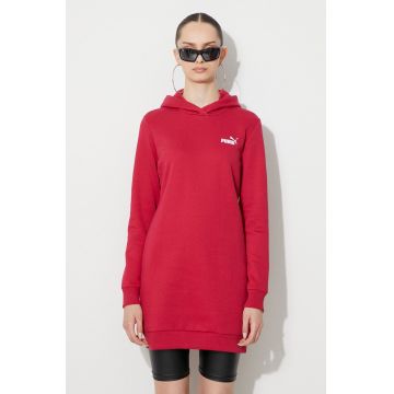 Puma rochie culoarea roz, mini, drept