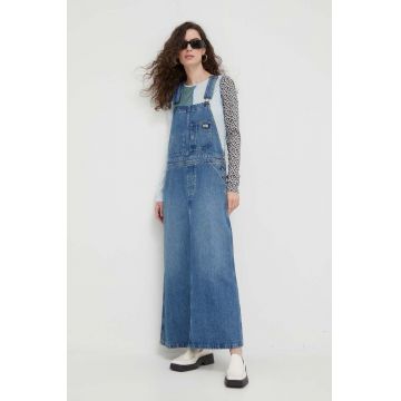G-Star Raw rochie jeans maxi, drept