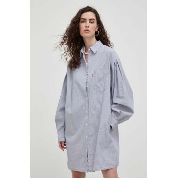 Levi's rochie din bumbac mini, oversize