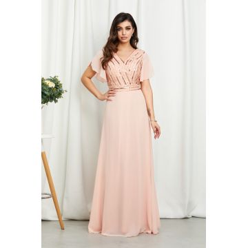 Rochie Catarina Peach