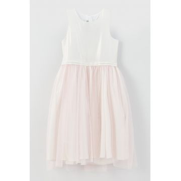 Rochie cu croiala in A fara maneci