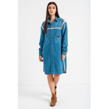 Rochie mini din denim Hora