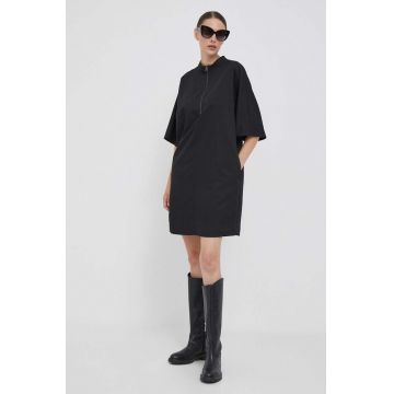 Joop! rochie culoarea negru, mini, oversize