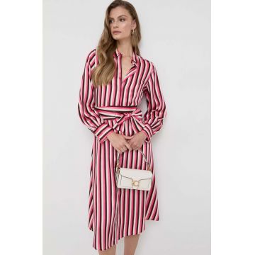 Marella rochie midi, drept