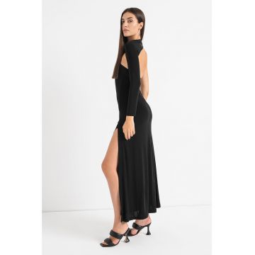 Rochie maxi cu slit lateral