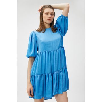 Rochie mini cu croiala in A