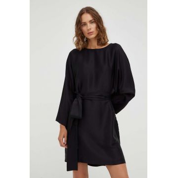 Drykorn rochie culoarea negru, mini, oversize