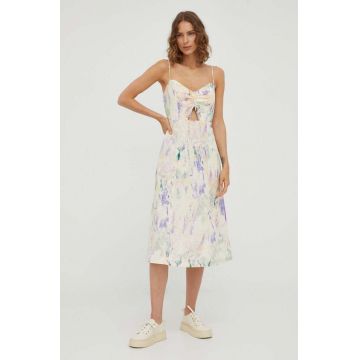 Levi's rochie din bumbac mini, drept