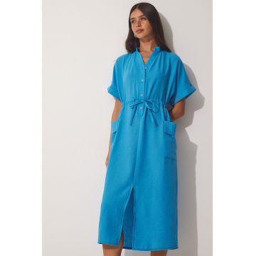 Rochie de in cu snur in talie