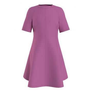 Rochie evazata cu logo discret