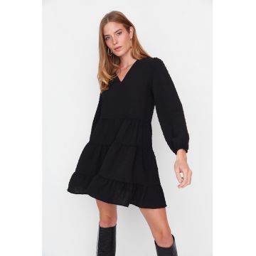 Rochie lejera cu decolteu in V