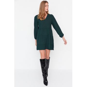 Rochie lejera cu decolteu in V