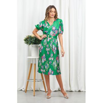 Rochie Lynn Verde Floral