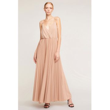 Rochie maxi cu pliuri