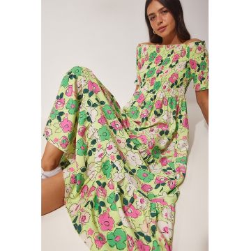 Rochie maxi evazata