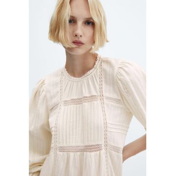 Rochie evazata cu perforatii Catalina