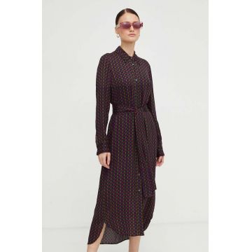 Marc O'Polo rochie midi, drept