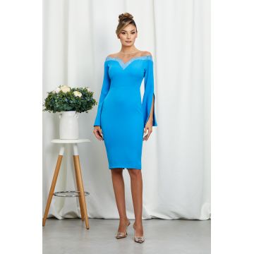 Rochie Seline Bleu