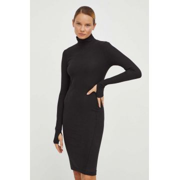 G-Star Raw rochie culoarea negru, mini, mulata