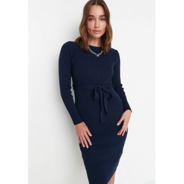 Rochie midi albastra Dolcie