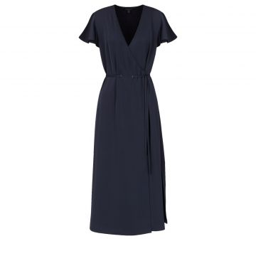Midi wrap dress s
