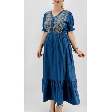 Rochie din Denim traditionala Madi