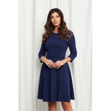Rochie Dy Fashion bleumarin office