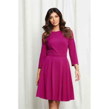 Rochie Dy Fashion fucsia office