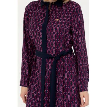 Rochie cu model geometric