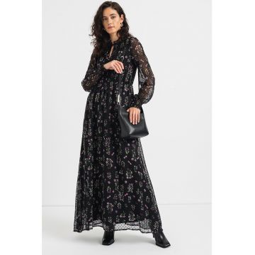Rochie maxi cu imprimeu floral