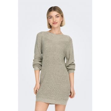 Rochie-pulover cu decolteu barcuta Whitney