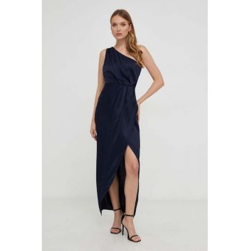 Answear Lab rochie culoarea albastru marin, maxi, evazati