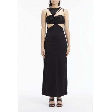 Rochie maxi cu decupaje