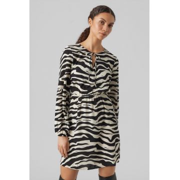Rochie mini cu talie elastica
