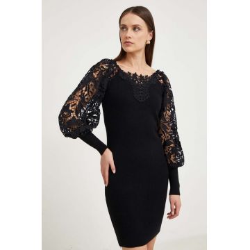 Answear Lab rochie culoarea negru, mini, mulata