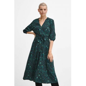 Medicine rochie midi, evazati