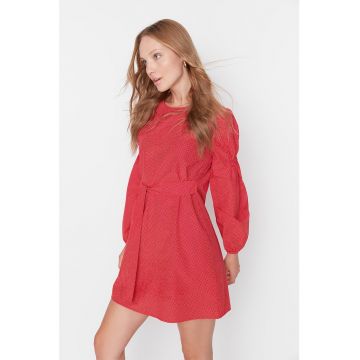 Rochie cu imprimeu cu buline