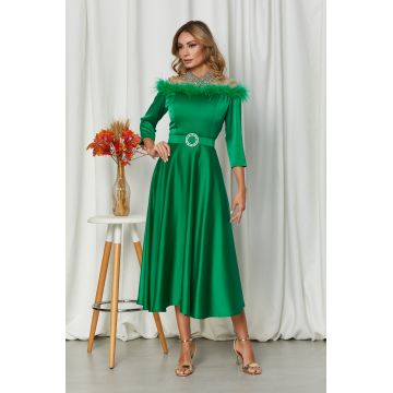 Rochie Eileen Verde Deschis