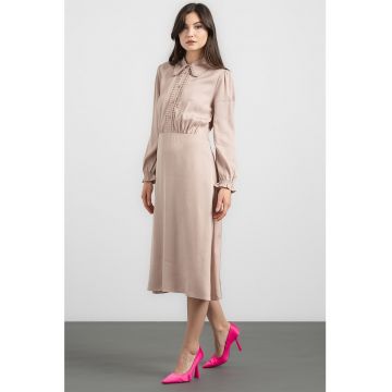 Rochie midi din satin