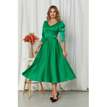 Rochie Selima Verde Deschis