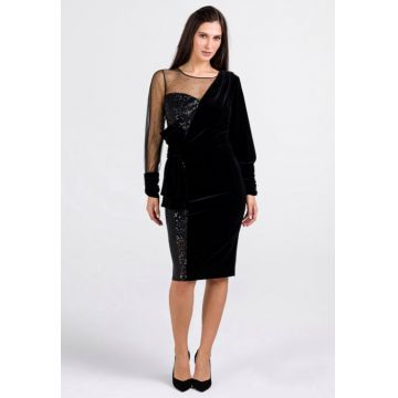 Rochie 1202 neagra Leonard