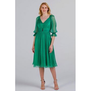 Rochie 1541 verde Leonard