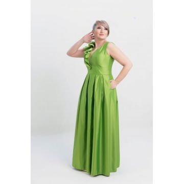 Rochie 2117 verde Fany Lux