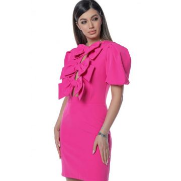 Rochie 403 ciclame Madelia