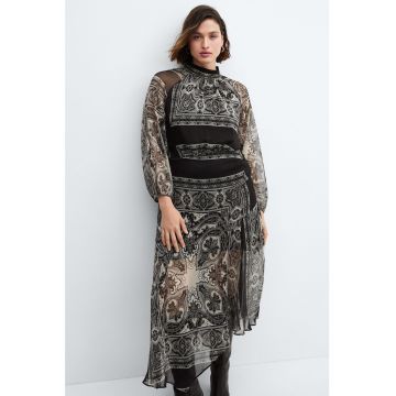 Rochie midi asimetrica Stefi