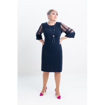 Rochie T120 bleumarine