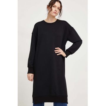 Answear Lab rochie culoarea negru, mini, oversize