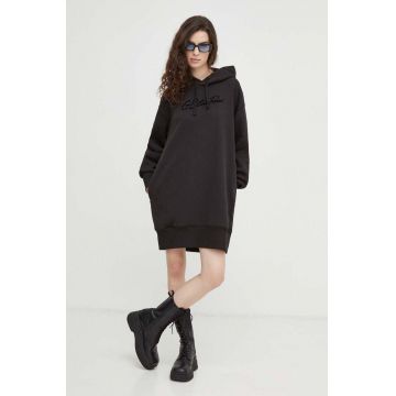 G-Star Raw rochie culoarea negru, mini, oversize