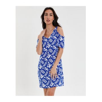 Rochie cu decolteu pe umeri Mallorca 7227