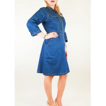 Rochie din denim Sanda 15